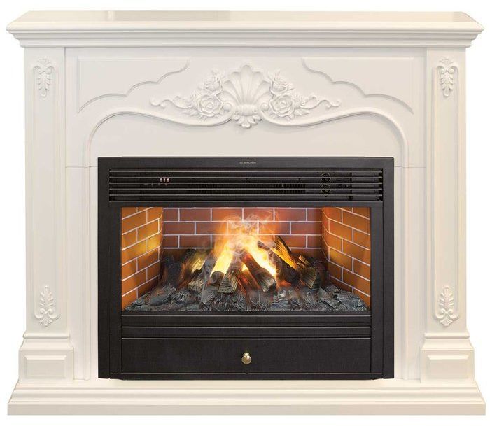 Каминокомплект RealFlame Victoria 26 WT с очагом 3D Novara