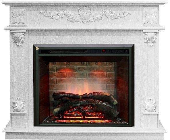 Каминокомплект RealFlame Philadelphia 25,5/26 WT с очагом 3D Leeds 26