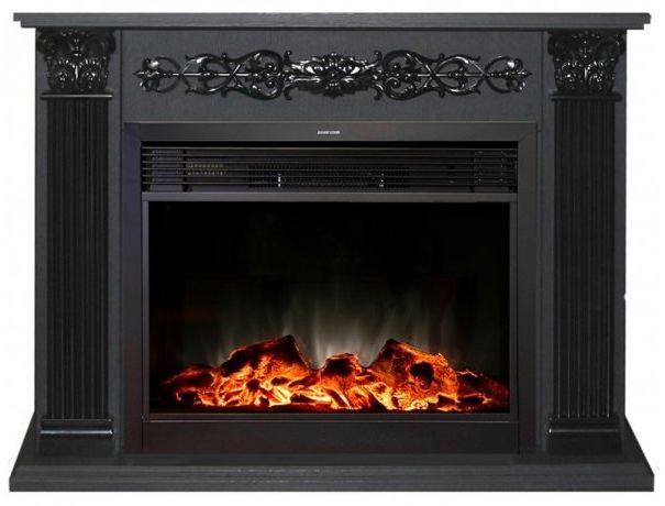 Каминокомплект RealFlame Milton 25,5/26 DN с очагом MoonBlaze LUX Black