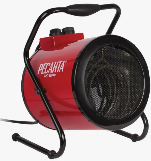 Тепловая электрическая пушка ТЭП-9000К (круглая)