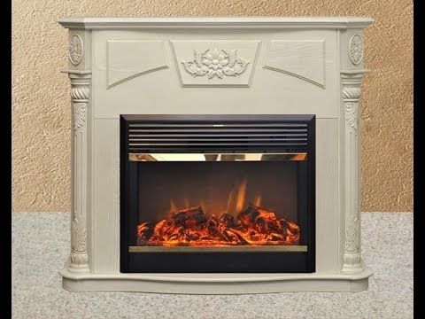 Каминокомплект RealFlame Sofie 26 WT с очагом MoonBlaze LUX Brass