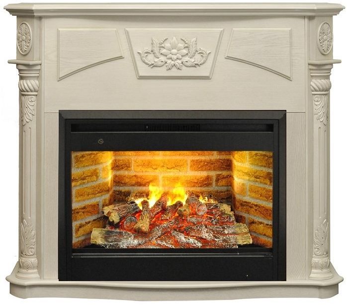 Каминокомплект RealFlame Sofie 26 WT с очагом 3D Prometheus 26