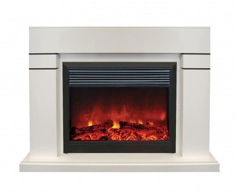 Каминокомплект RealFlame Lindelse 26 WT с очагом Moonblaze Deluxe