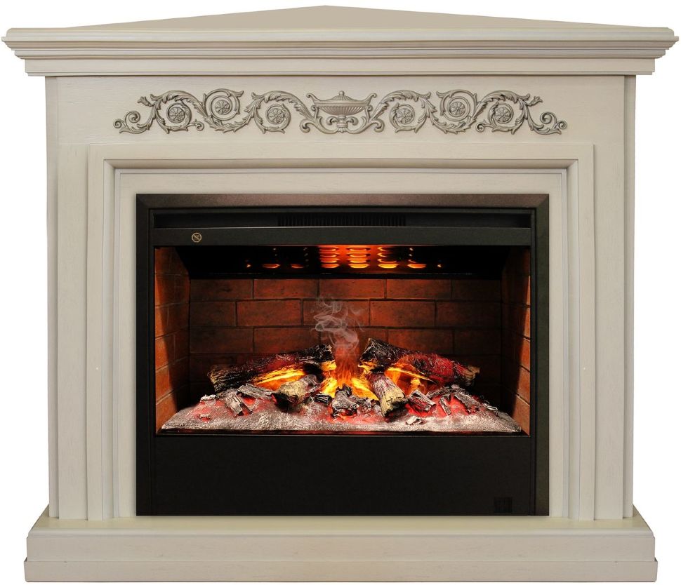 Каминокомплект RealFlame Leticia Corner с очагом 3D Helios 26
