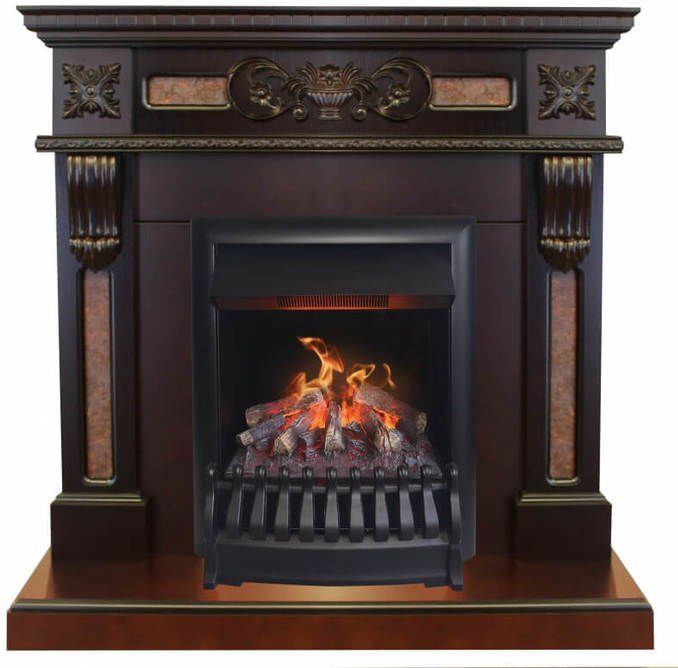 Каминокомплект RealFlame Corsica STD/EUG AO с очагом 3D Oregan