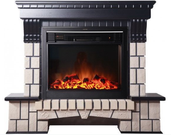Каминокомплект Interflame Exter под очаг Jupiter GLS LED Black