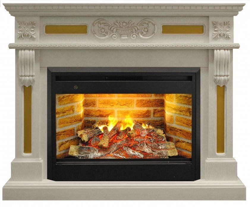 Каминокомплект RealFlame Corsica 26 WT с очагом 3D Prometheus 26