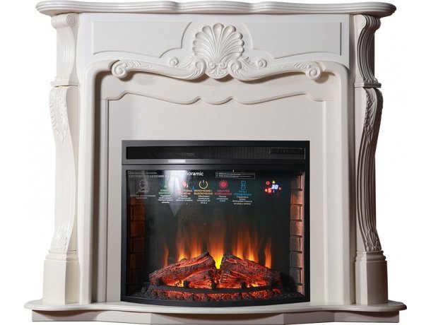 Каминокомплект Interflame Gracia под очаг Panoramic 28 LED FX