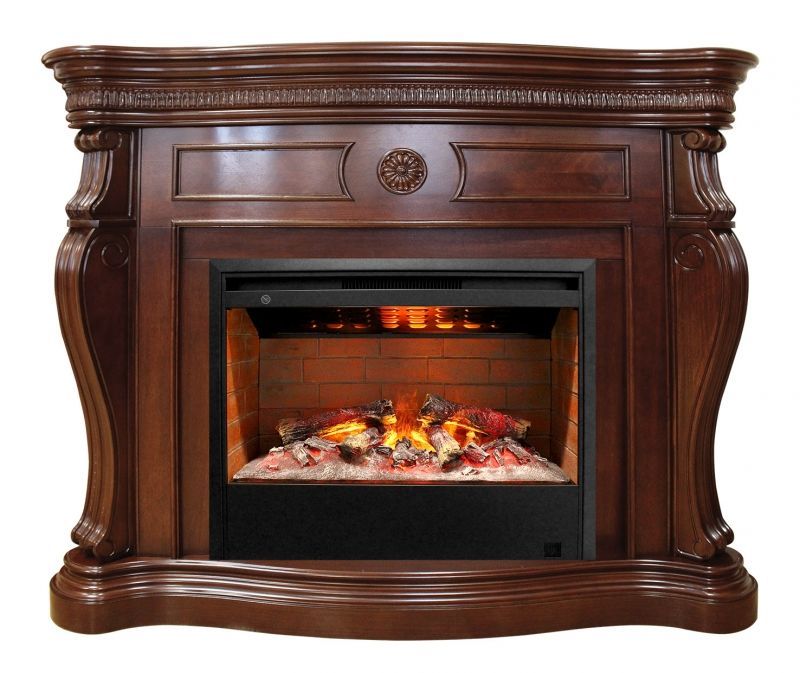 Каминокомплект RealFlame Barcelona 26/33 AO с очагом 3D Helios 26