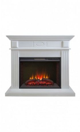 Каминокомплект RealFlame Leda 25,5 WT с очагом Sparta 25,5 LED