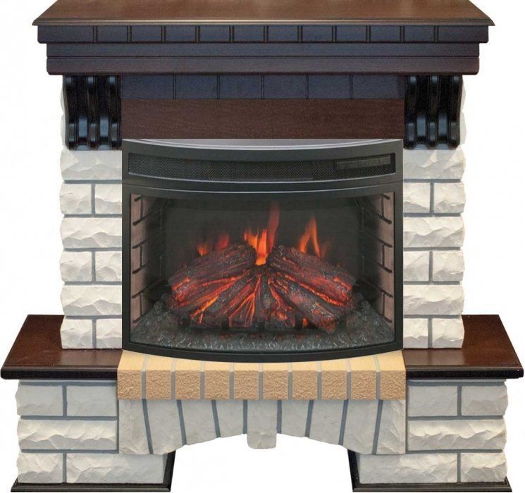 Каминокомплект RealFlame Country 25/25,5 AO с очагом Firefield 25 S IR