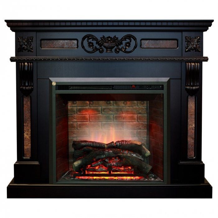 Каминокомплект RealFlame Corsica 26 AO с очагом 3D Leeds 26