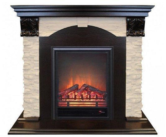 Каминокомплект RealFlame Dublin LUX STD/EUG DN с очагом Eugene