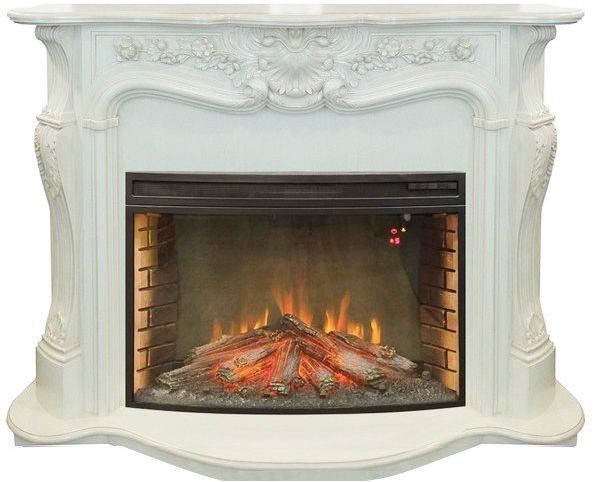 Каминокомплект RealFlame Ellada 33 WT с очагом Firespace 33 S IR