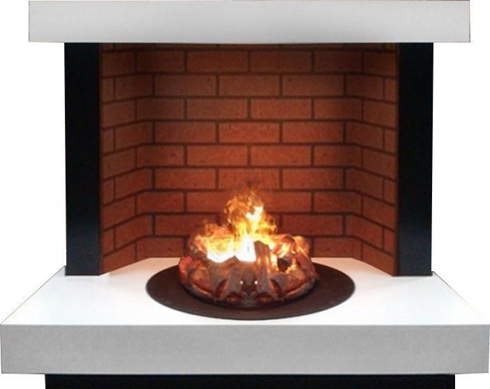 Каминокомплект Glenrich Дакота Carmen 3D