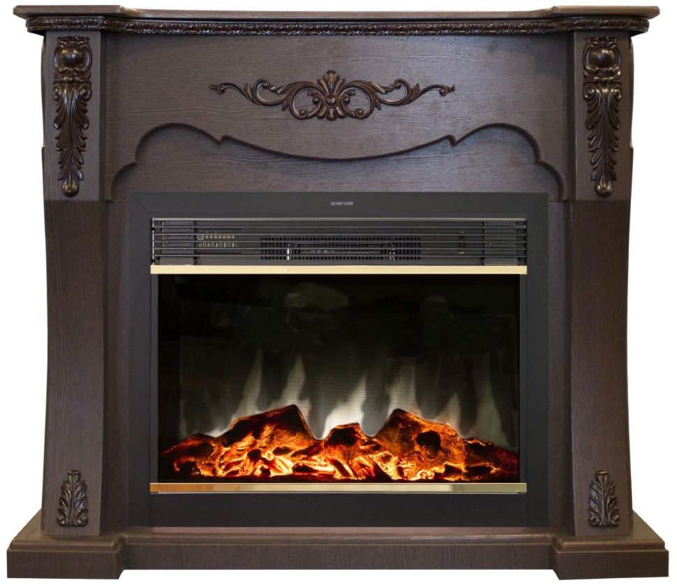 Каминокомплект RealFlame Olivia 25,5/26 DN с очагом MoonBlaze LUX Brass