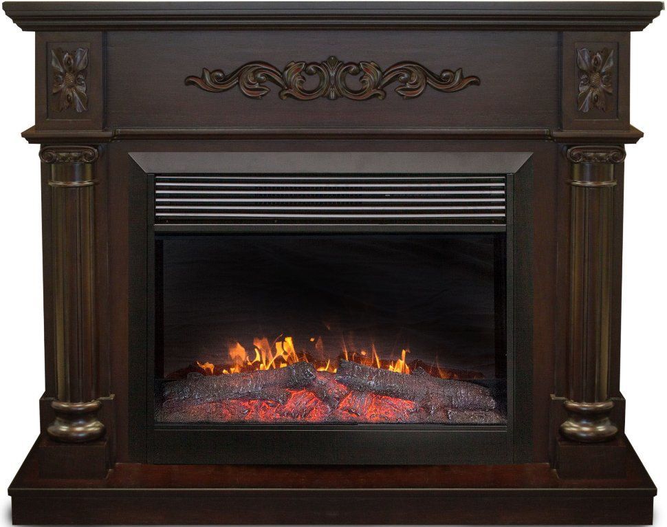 Каминокомплект RealFlame Silvia 26 AO с очагом Moonblaze Deluxe