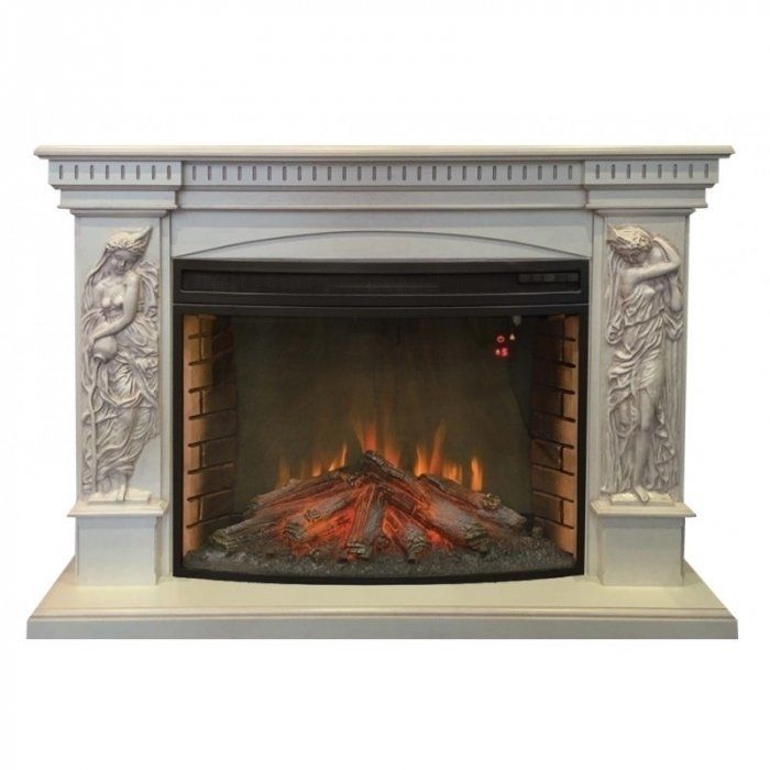 Каминокомплект RealFlame Diva 33 WT с очагом Firespace 33 S IR