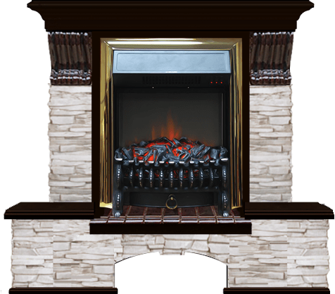 Каминокомплект Glenrich Бостон К Мисхор (Fobos)