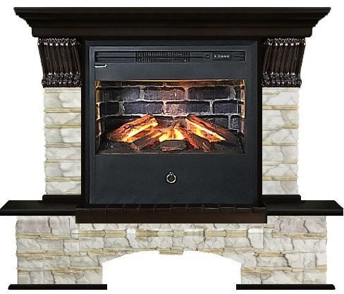 Каминокомплект Glenrich Бостон Samba 3D