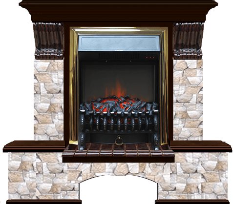 Каминокомплект Glenrich Бостон К Арбат (Fobos)