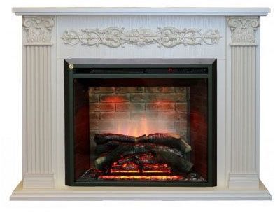 Каминокомплект RealFlame Milton 25,5/26 WT с очагом 3D Leeds 26