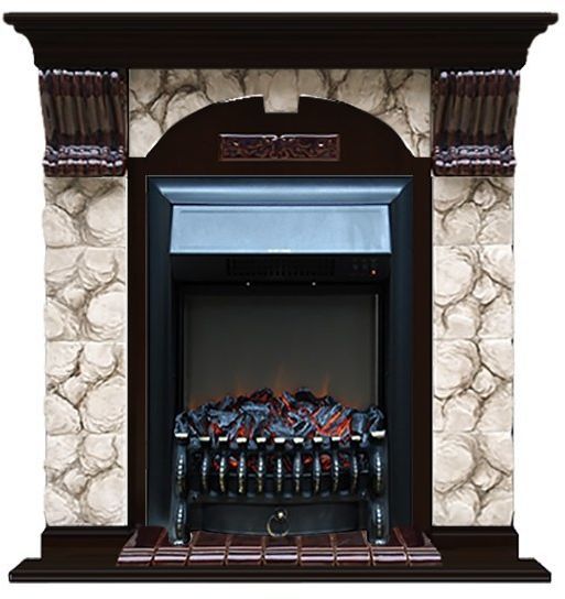 Каминокомплект Glenrich Арочный Карелия (Fobos)