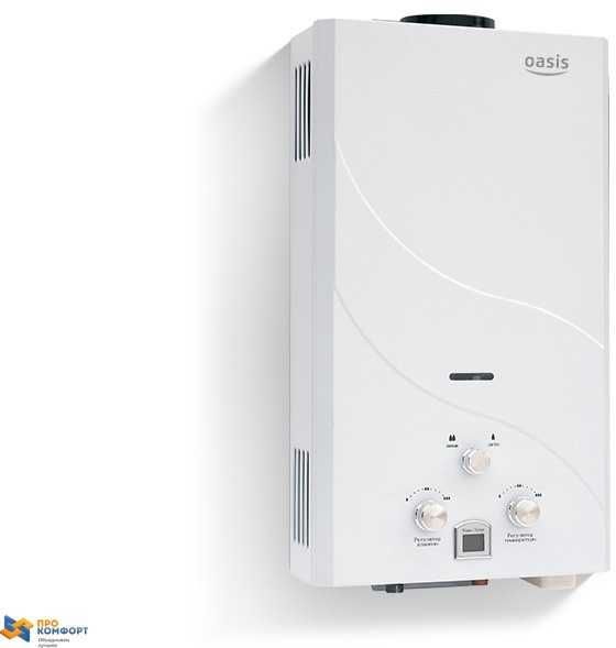 Водонагреватель проточный газовый Oasis OR-12W