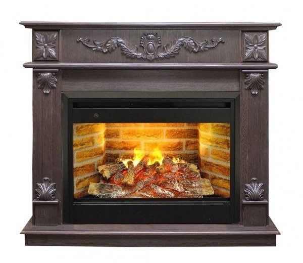 Каминокомплект RealFlame Philadelphia 25,5/26 DN с очагом 3D Prometheus 26