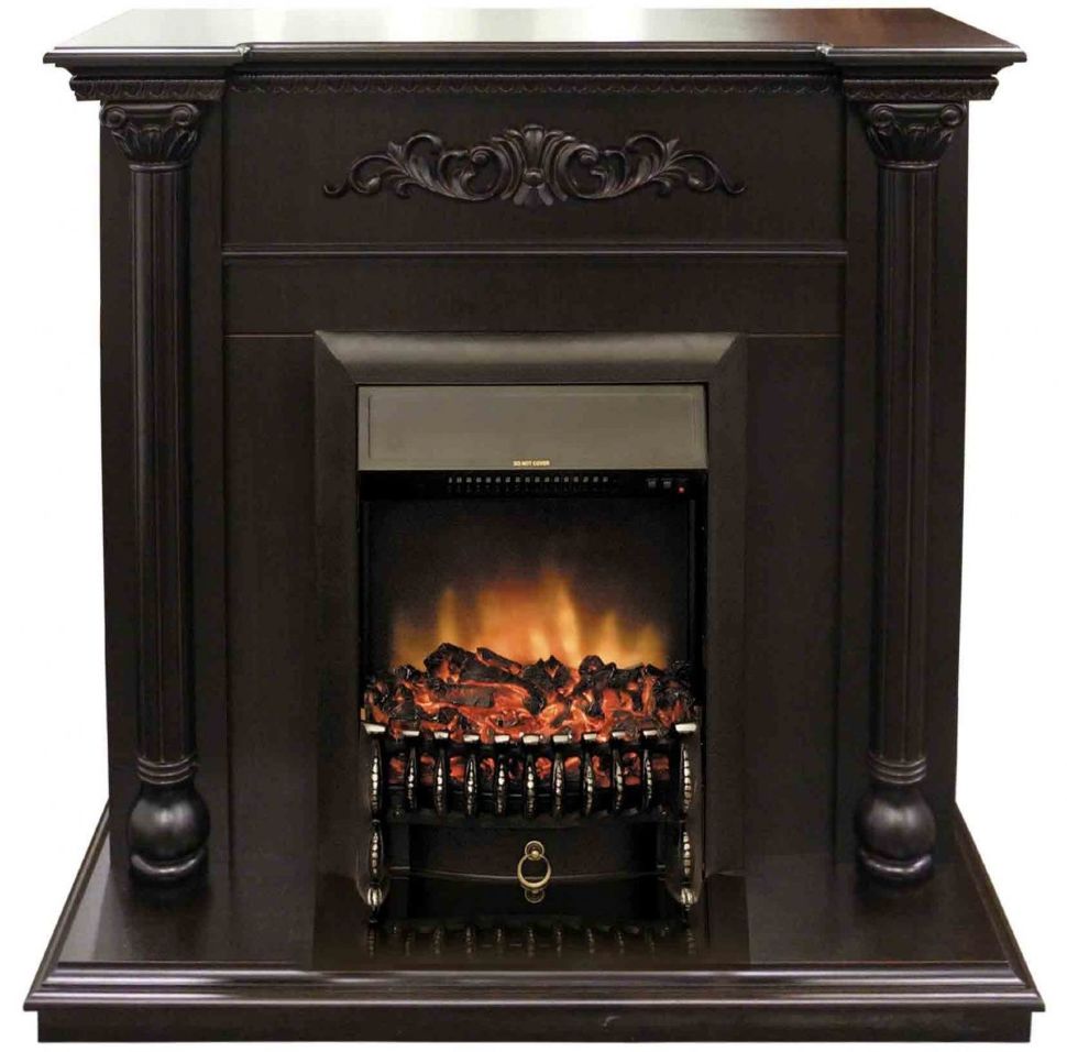 Каминокомплект RealFlame Torino STD/EUG AO с очагом Fobos Lux Black S