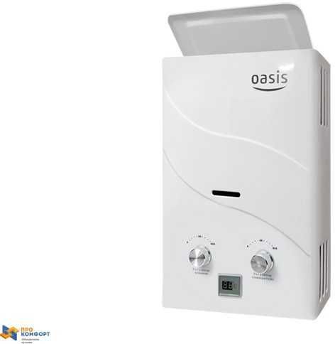 Водонагреватель проточный газовый Oasis B-12W