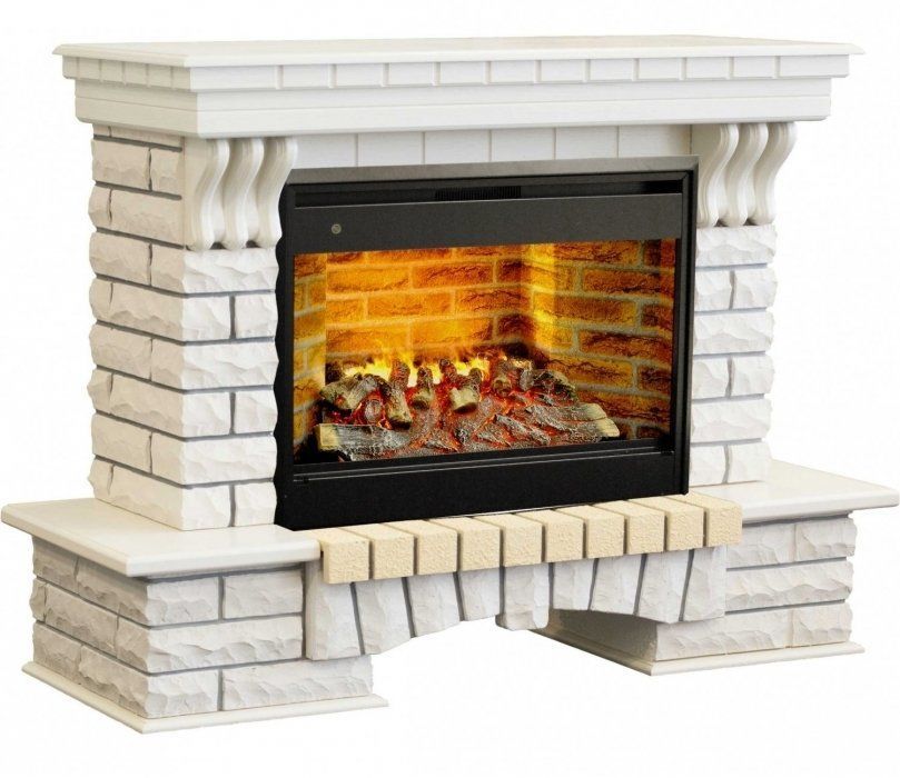 Каминокомплект RealFlame Country 33 WT с очагом 3D Prometheus 26