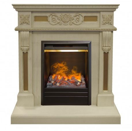 Каминокомплект RealFlame Corsica STD/EUG WT с очагом 3D Olympic