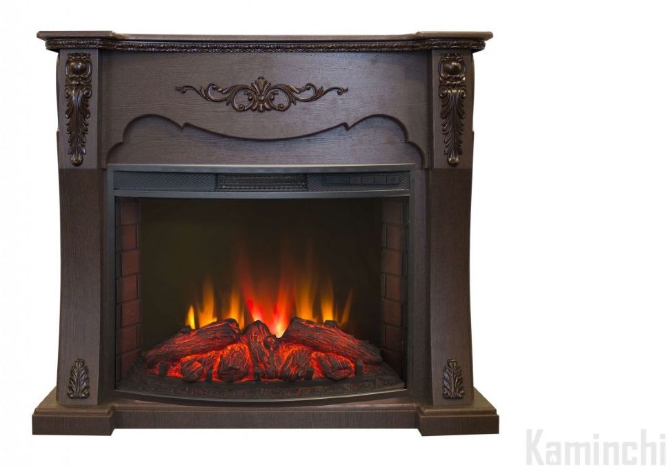 Каминокомплект RealFlame Olivia 25,5/26 DN с очагом Evrika 25,5 LED