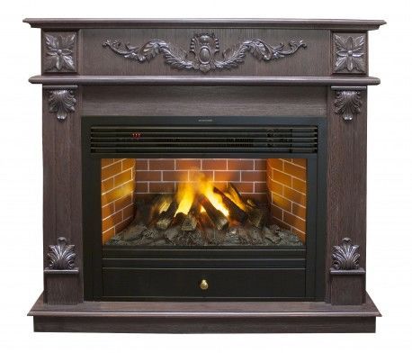 Каминокомплект RealFlame Philadelphia 25,5/26 DN с очагом 3D Novara