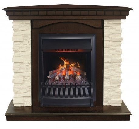 Каминокомплект RealFlame Elford Corner STD/EUG с очагом 3D Oregan