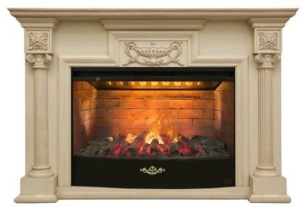 Каминокомплект RealFlame London 33 WT 3D Firestar 33