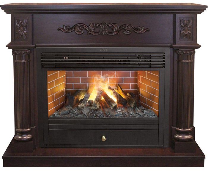 Каминокомплект RealFlame Silvia 26 AO с очагом 3D Novara