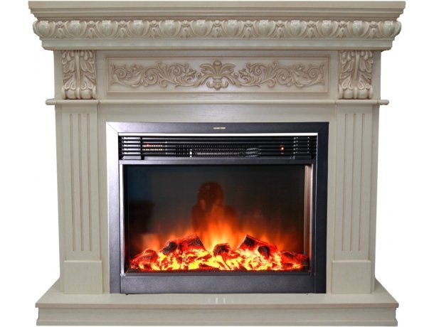 Каминокомплект Interflame Monferran под очаг Jupiter GLS LED Black