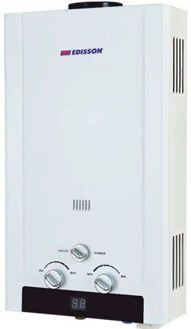Газовый проточный водонагреватель Edisson H 20 DL (сжиженный газ)