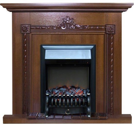 Каминокомплект Glenrich Шервуд Fobos black