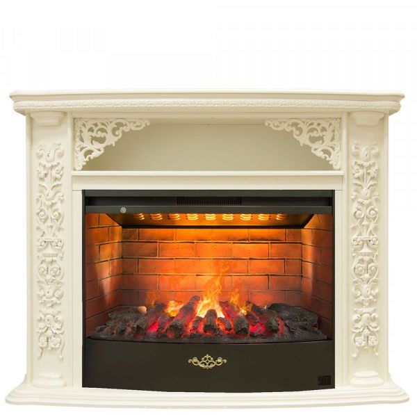Каминокомплект RealFlame Izabella 33 WT 3D Firestar 33