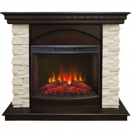 Каминокомплект RealFlame Elford STD/EUG/25'5/HL AO с очагом Evrika 25,5 LED
