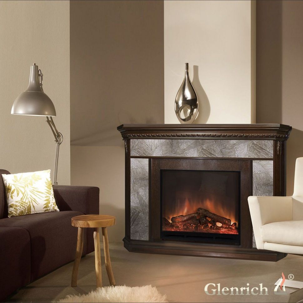Каминокомплект Glenrich Каролина Delux Марсель