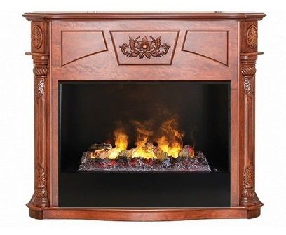 Каминокомплект RealFlame Sofie 26 AO с очагом 3D Cassette 630 + Black вставка
