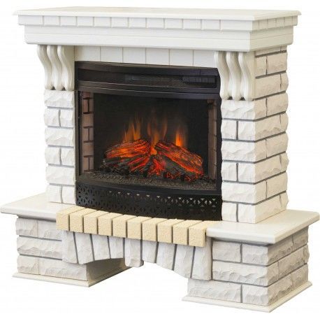 Каминокомплект RealFlame Country 25/25,5 WT с очагом Firefield 25 S IR