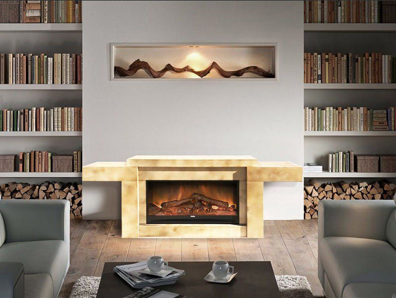 Каминокомплект Glenrich Европа Крем Premier S86 Мрамор Крем