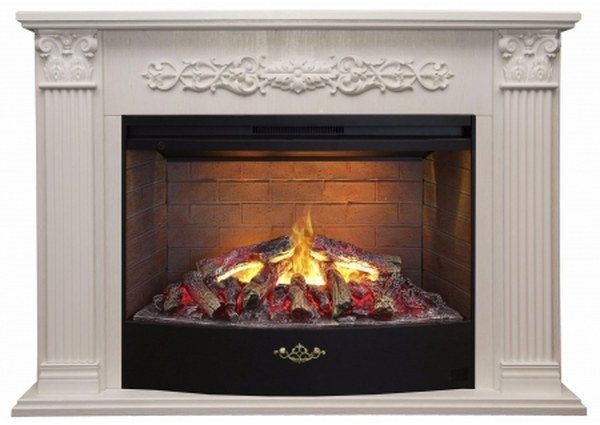 Каминокомплект RealFlame Milton 33 WT 3D Firestar 33