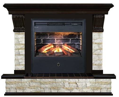 Каминокомплект Glenrich Панорама Samba 3D