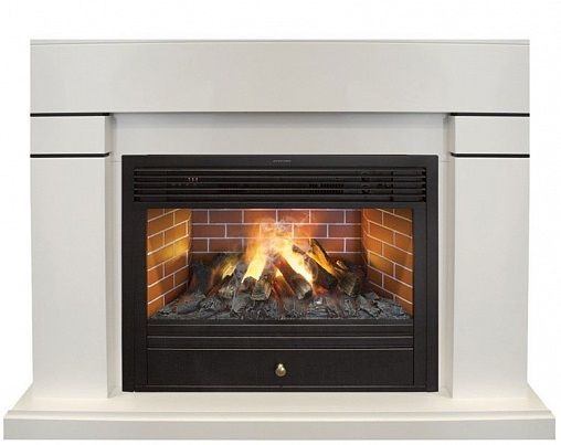 Каминокомплект RealFlame Lindelse 26 WT с очагом 3D Novara
